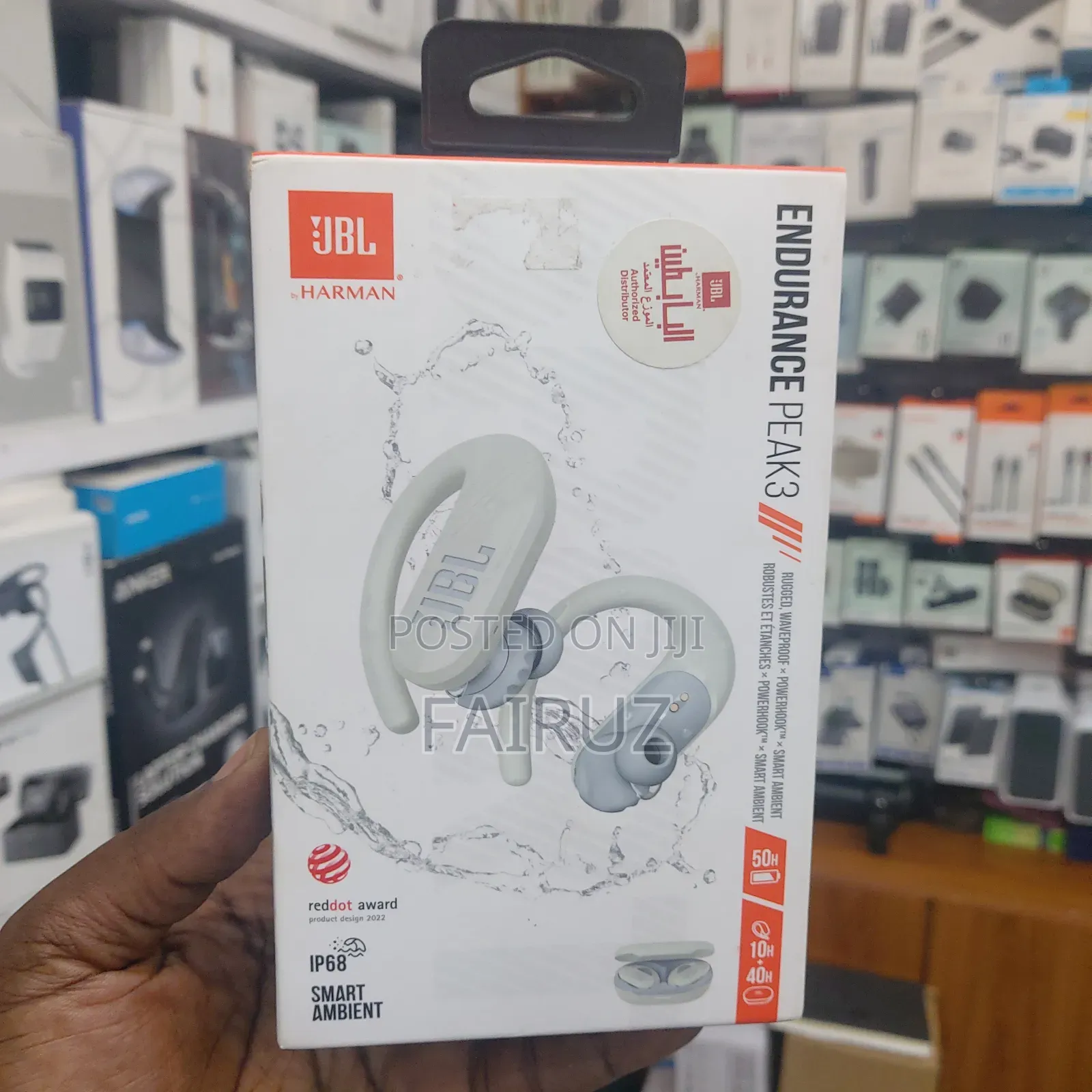 JBL Endurance Peak 3 Bluetooth Earphones