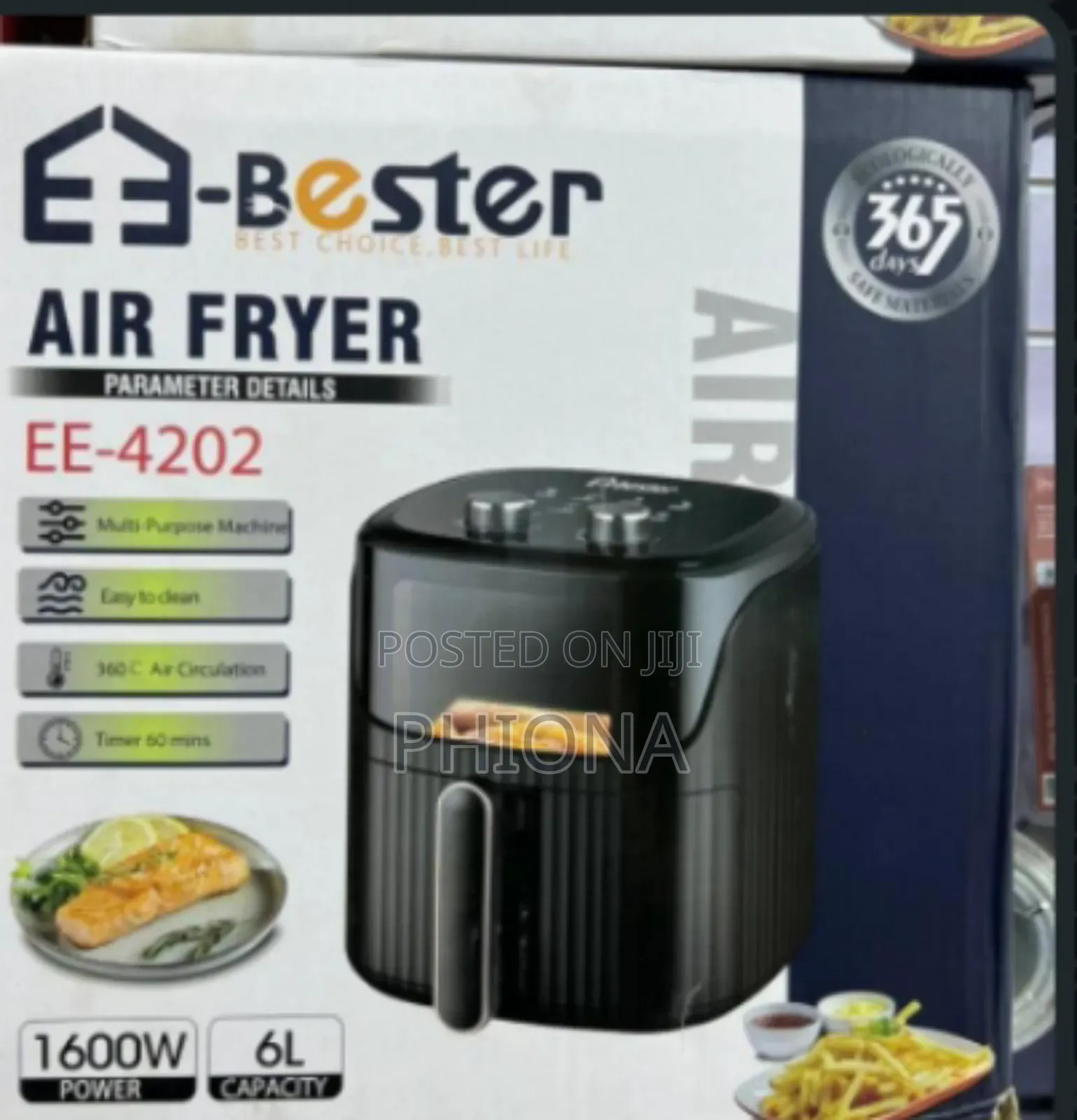 Bester Air Fryer 6ltrs
