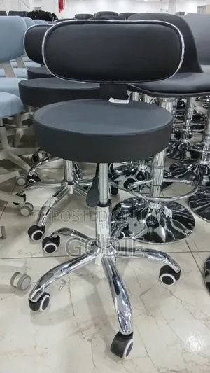 High-quality Adjustable Rolling Stool With A Backrest
