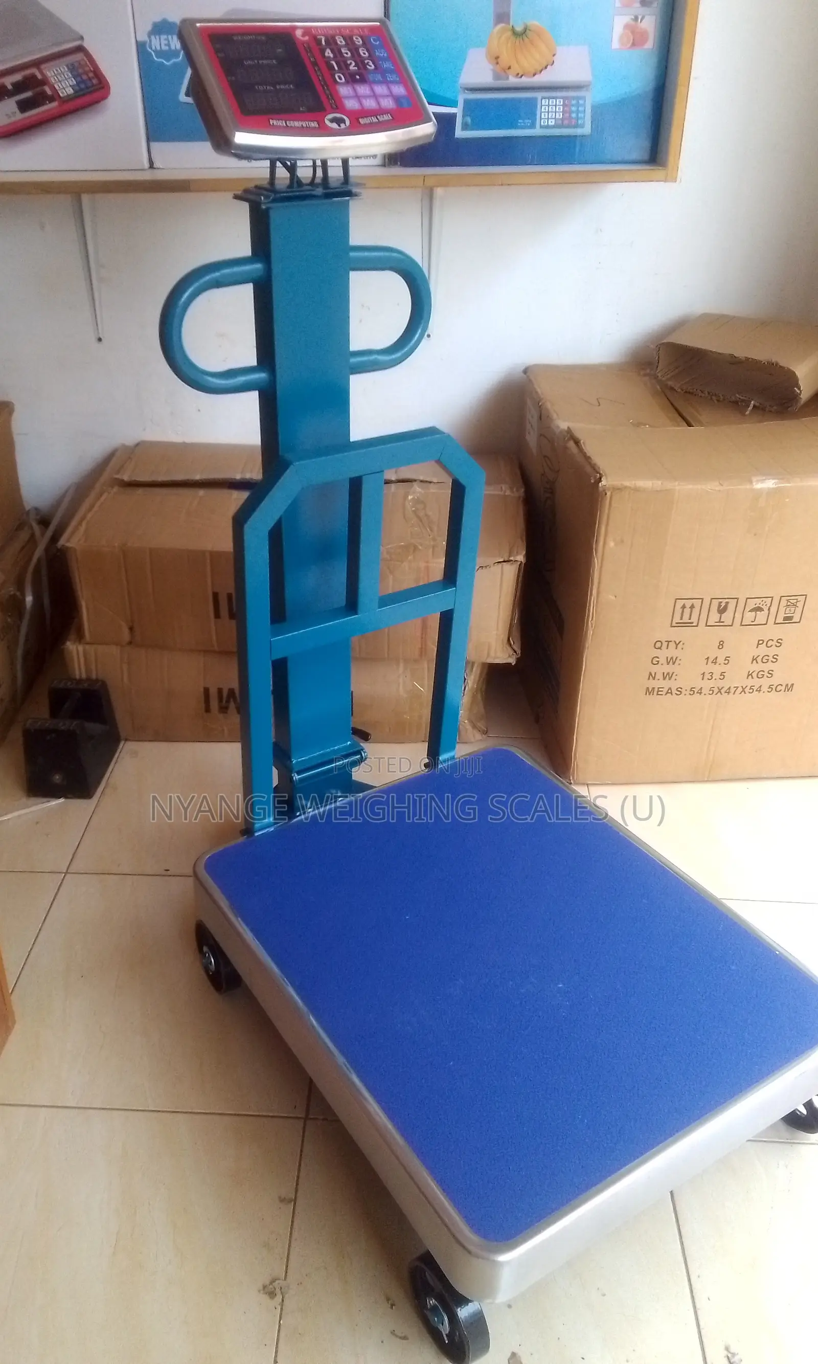 Warehouse Platform Weighing Scale 600kg Weigh Digital Weighing Scale