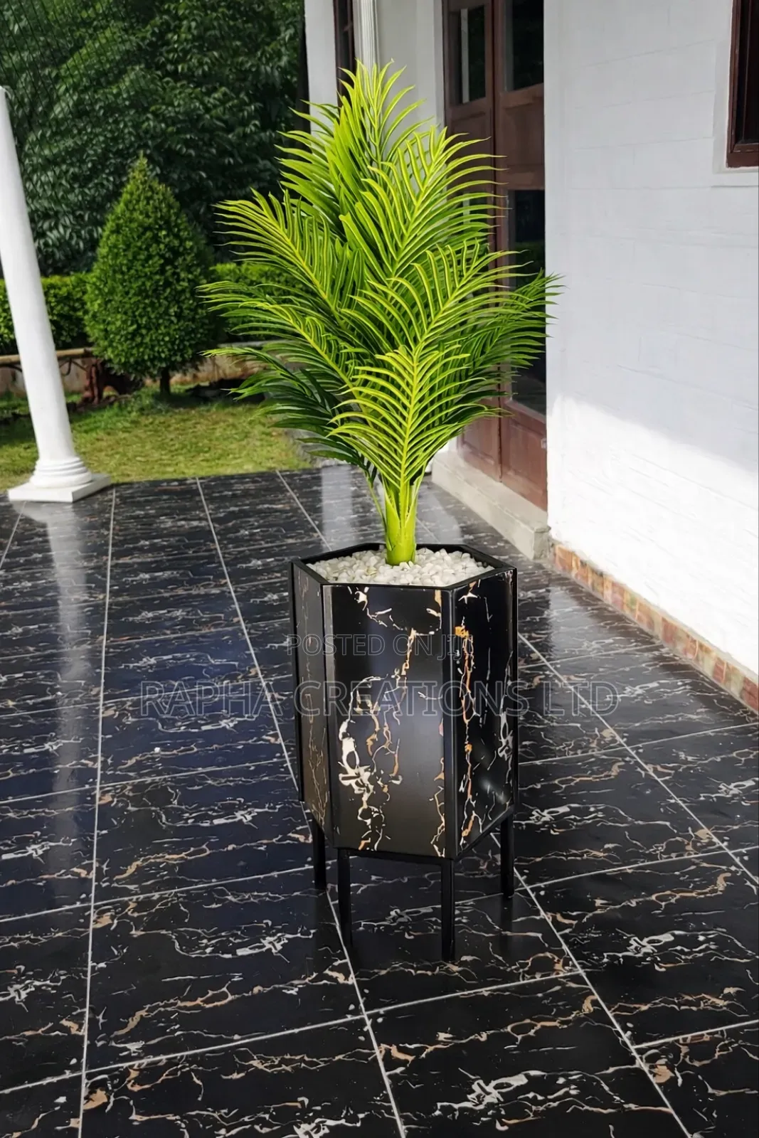 Plastic Flower Pots/Ceramic Tile Flower Pots/Vases/Planters/Flowers