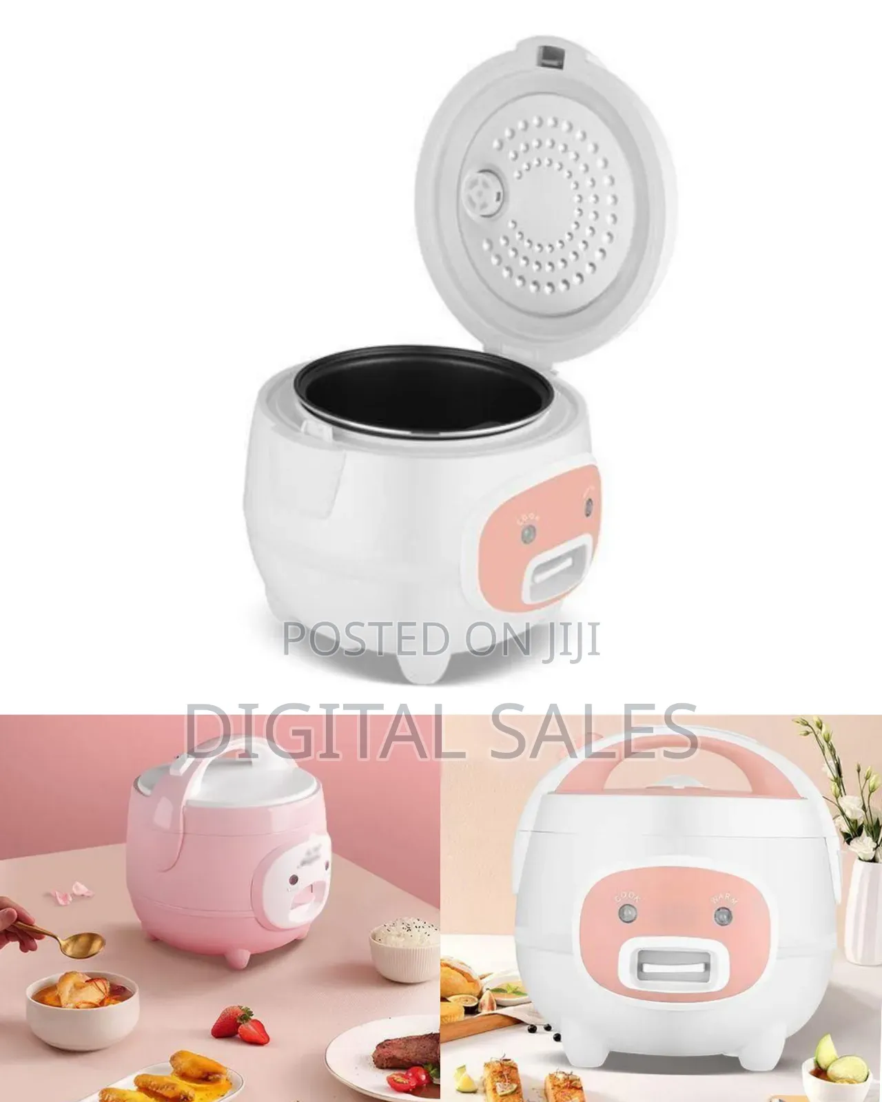 Elegant Compact Electric Rice Cooker