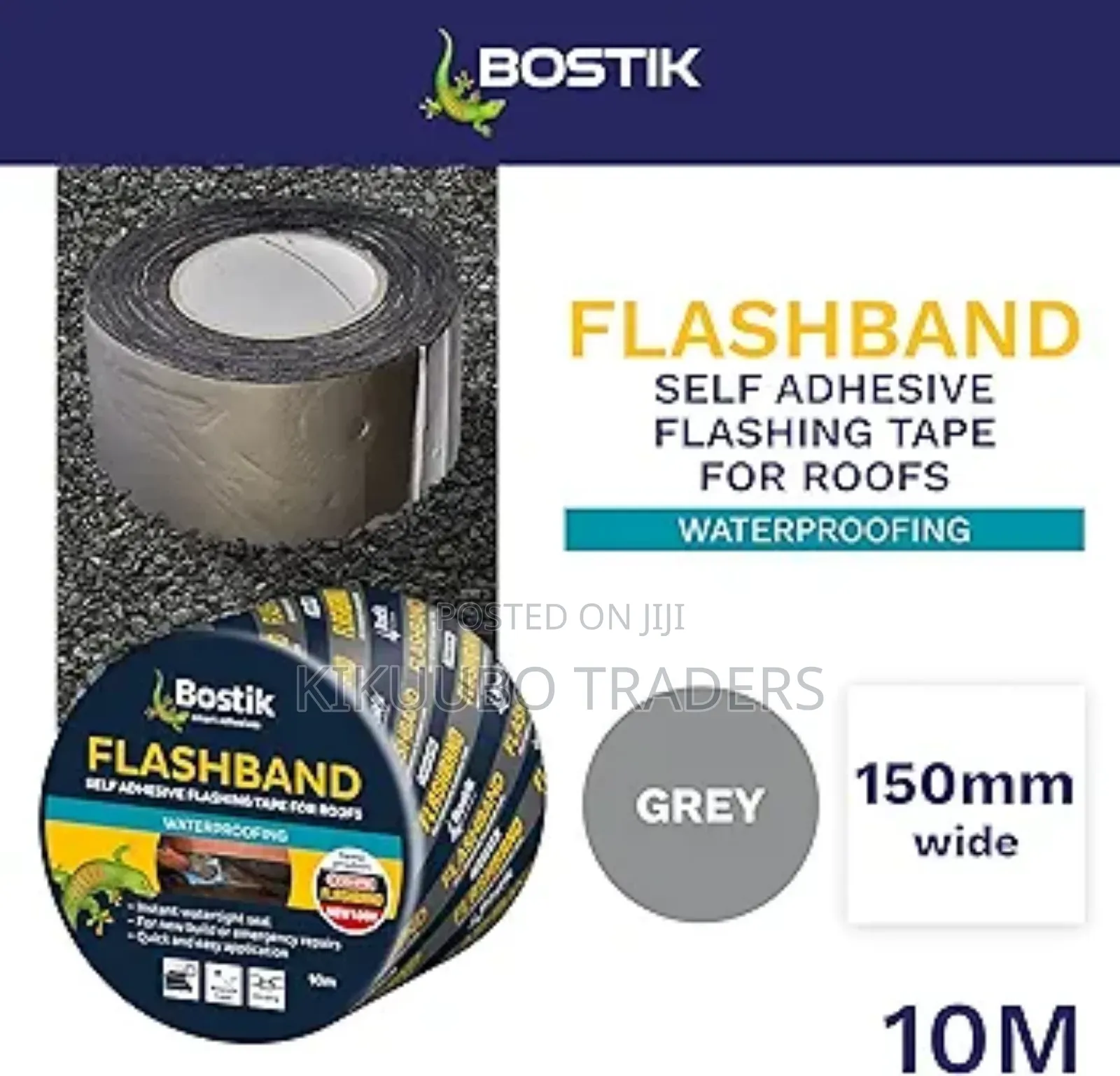 Bostik Flashband Self Adhesive Flashing Tape for Roofs