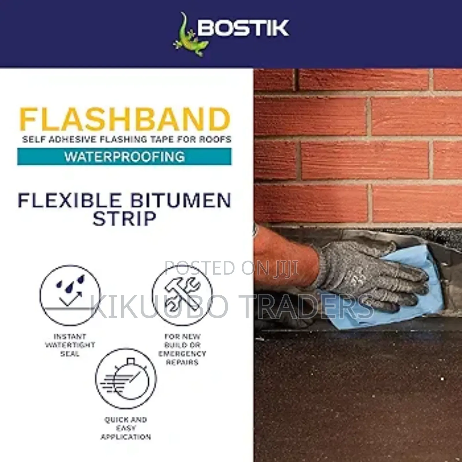 Bostik Flashband Self Adhesive Flashing Tape for Roofs