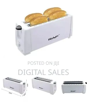 Raf Long Slot Four-Slice Toaster