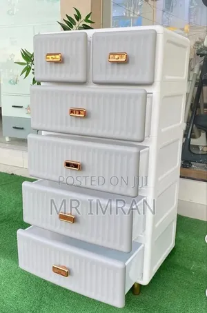 Children's Plastic Storage Drawer Cabinet