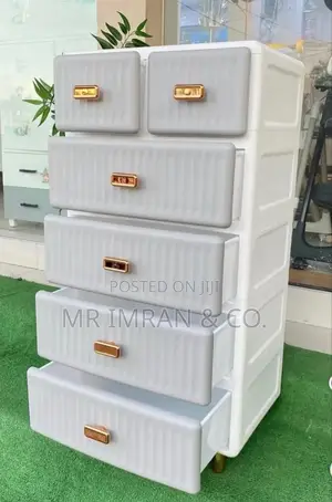 Children's Plastic Storage Drawer Cabinet