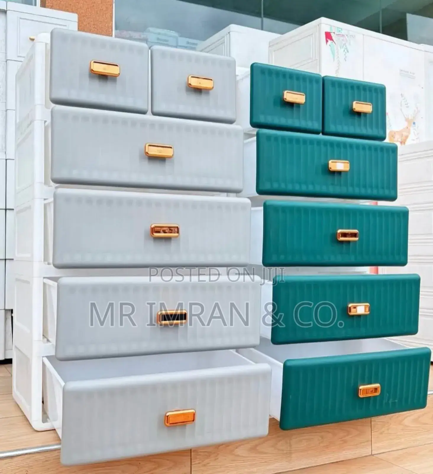 Multi-Tier Plastic Baby Wardrobe