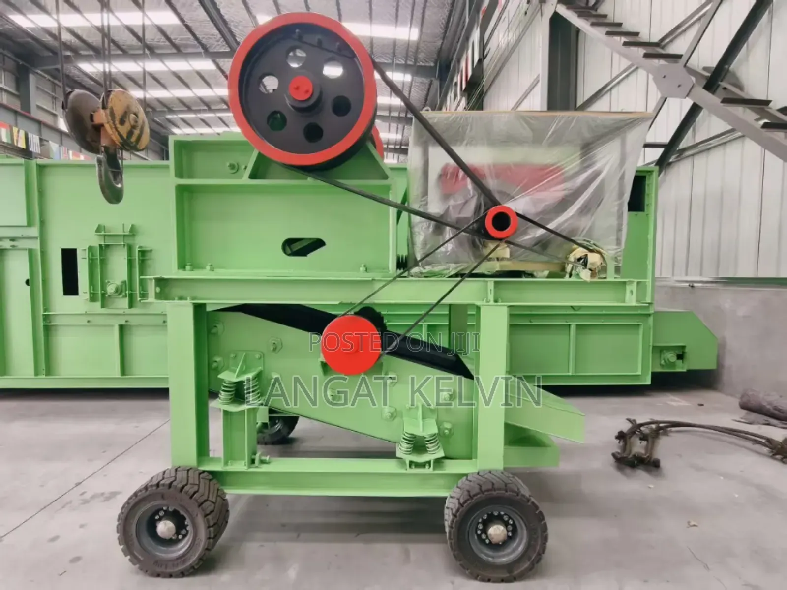 Industrial 250×400 Jaw Crusher – Mobile Diesel Engine