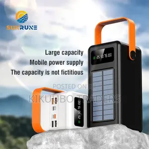 80000mah Power Bank for Outdoor Camping Portable Charger