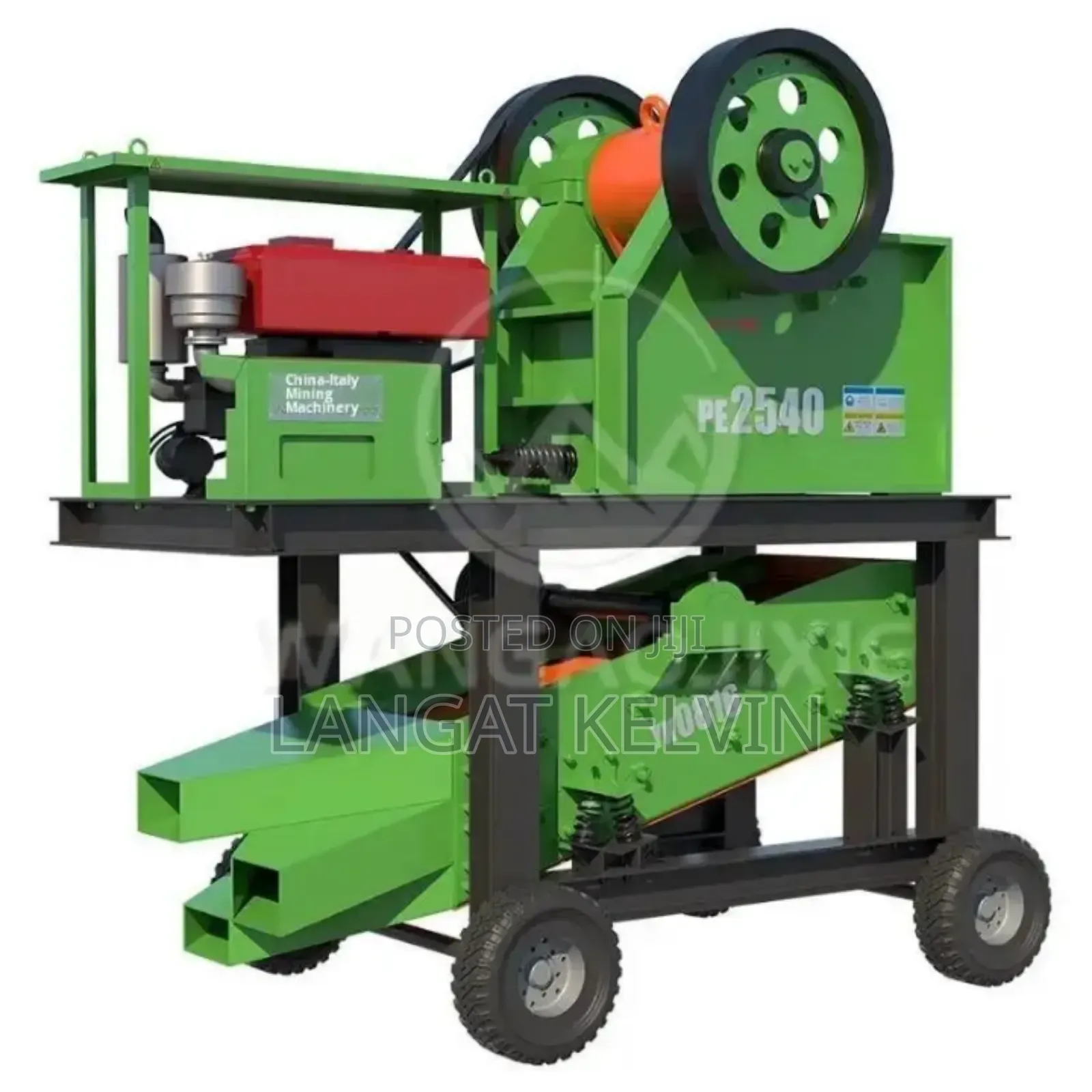 Best Investment! Mobile Stone Crusher 250×400 Diesel Engine