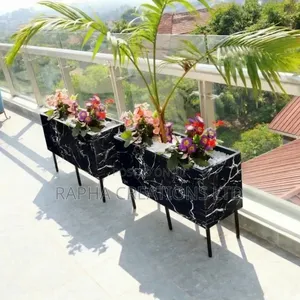 Rectangle Ceramic Tile Planters/Porcelain Tiles/Tiles/Natural Flowers
