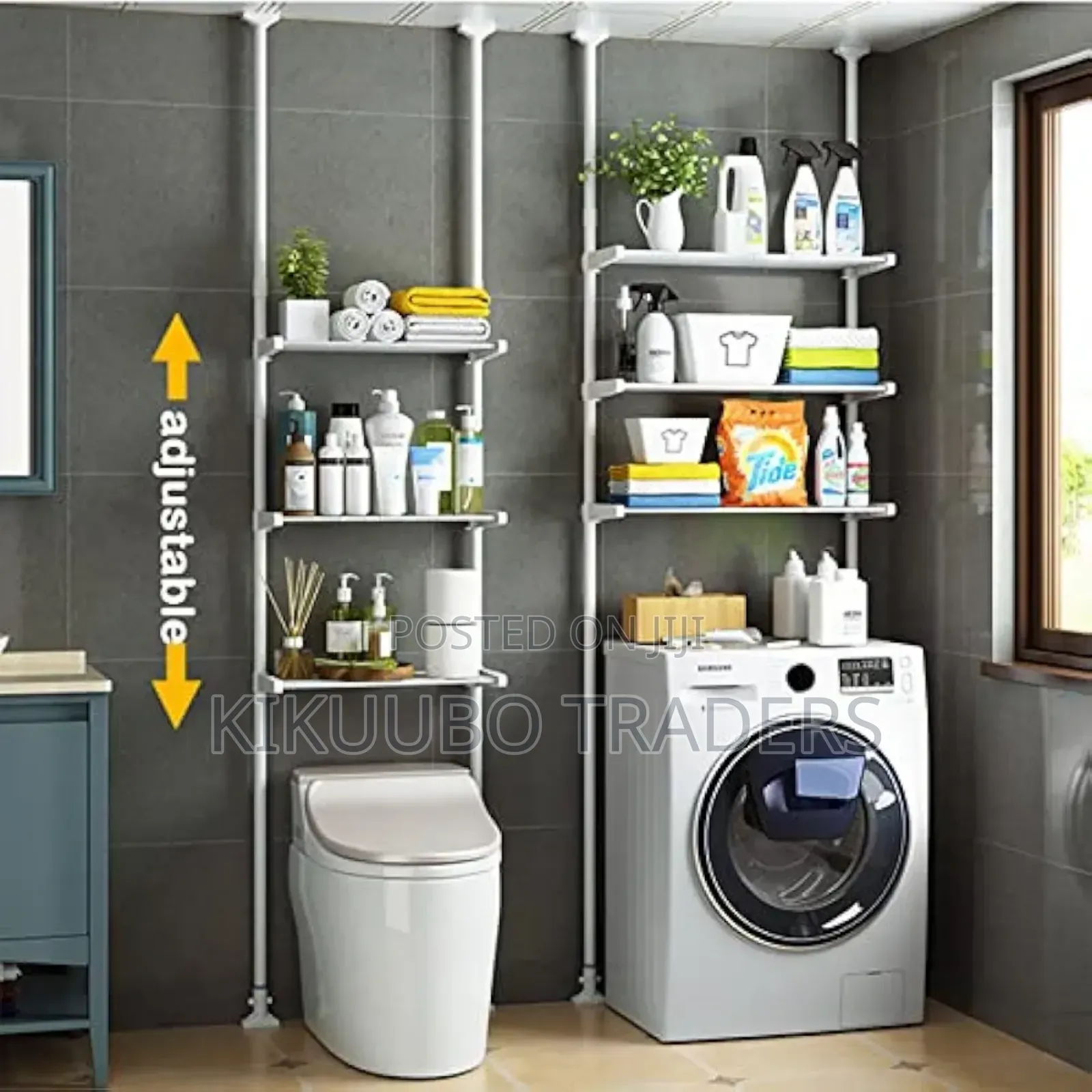 3-Tier Space Saver Shelf Adjustable Height
