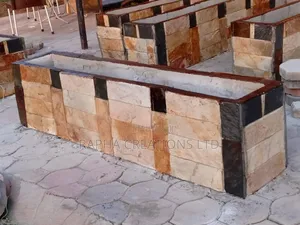 Stone Slates Planters/Concrete Pots/Planters/Stones/ Cladding