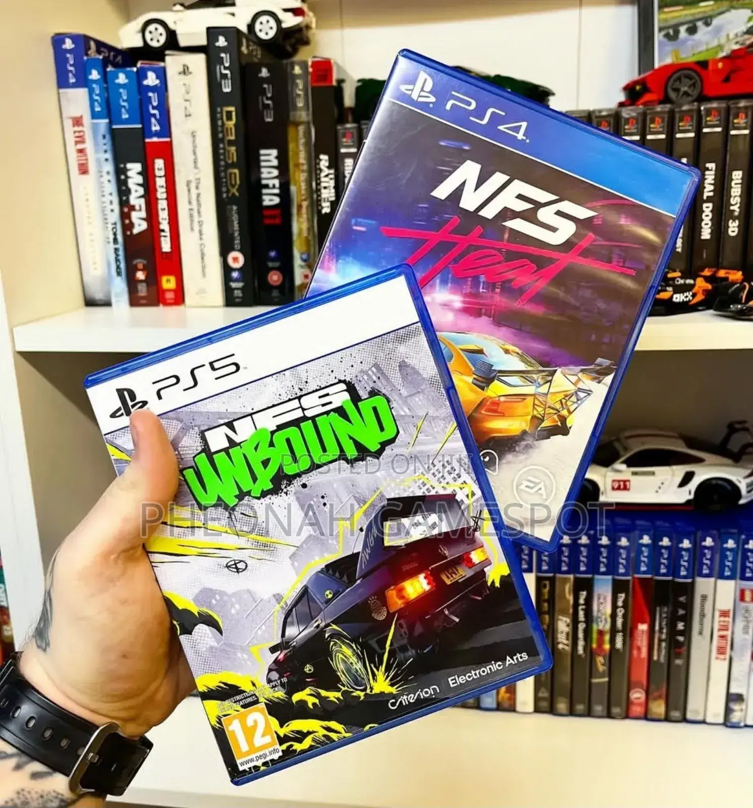 Need for Speed Unbound (Ps5) and Need for Speed Heat (Ps4)