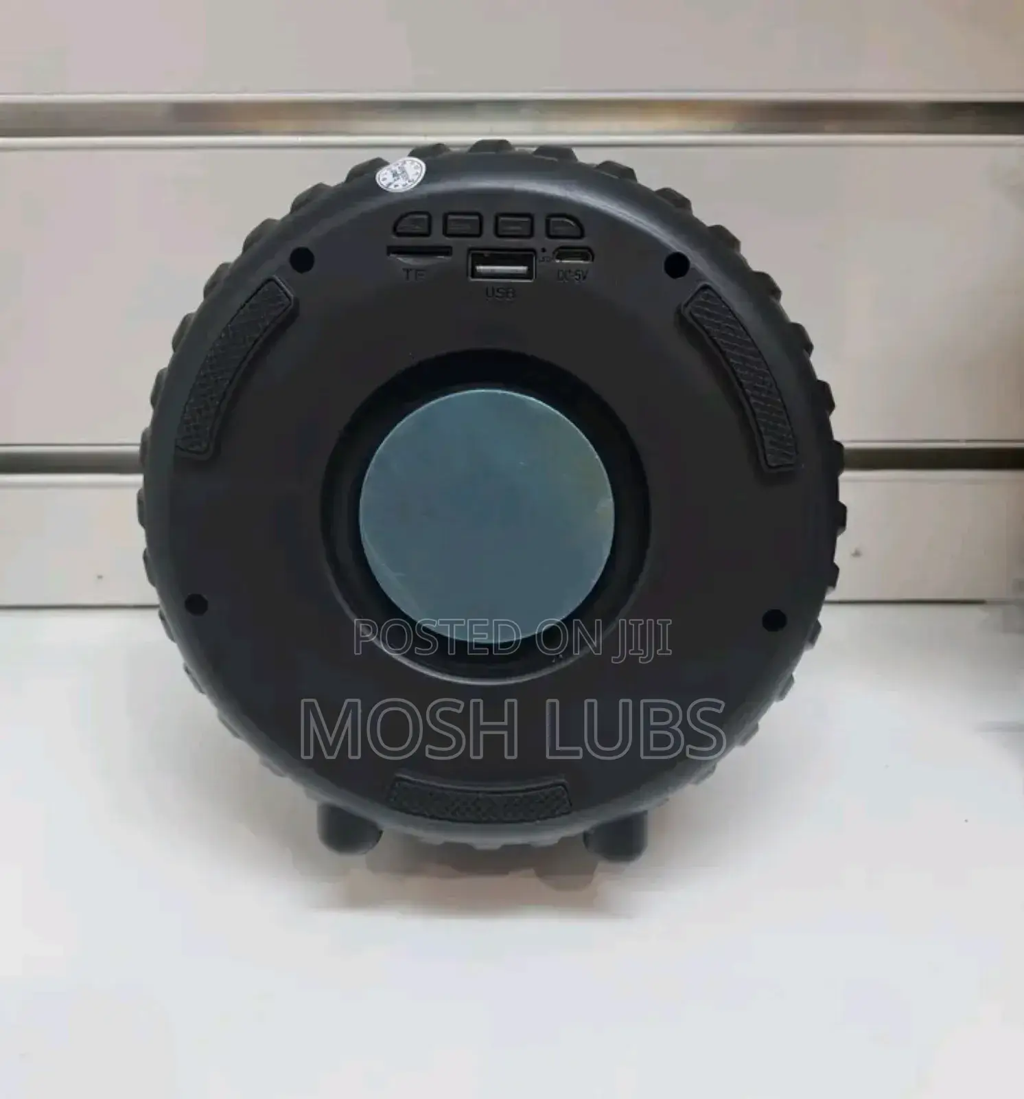 Car Wheel-Shaped Boom Bass Speaker