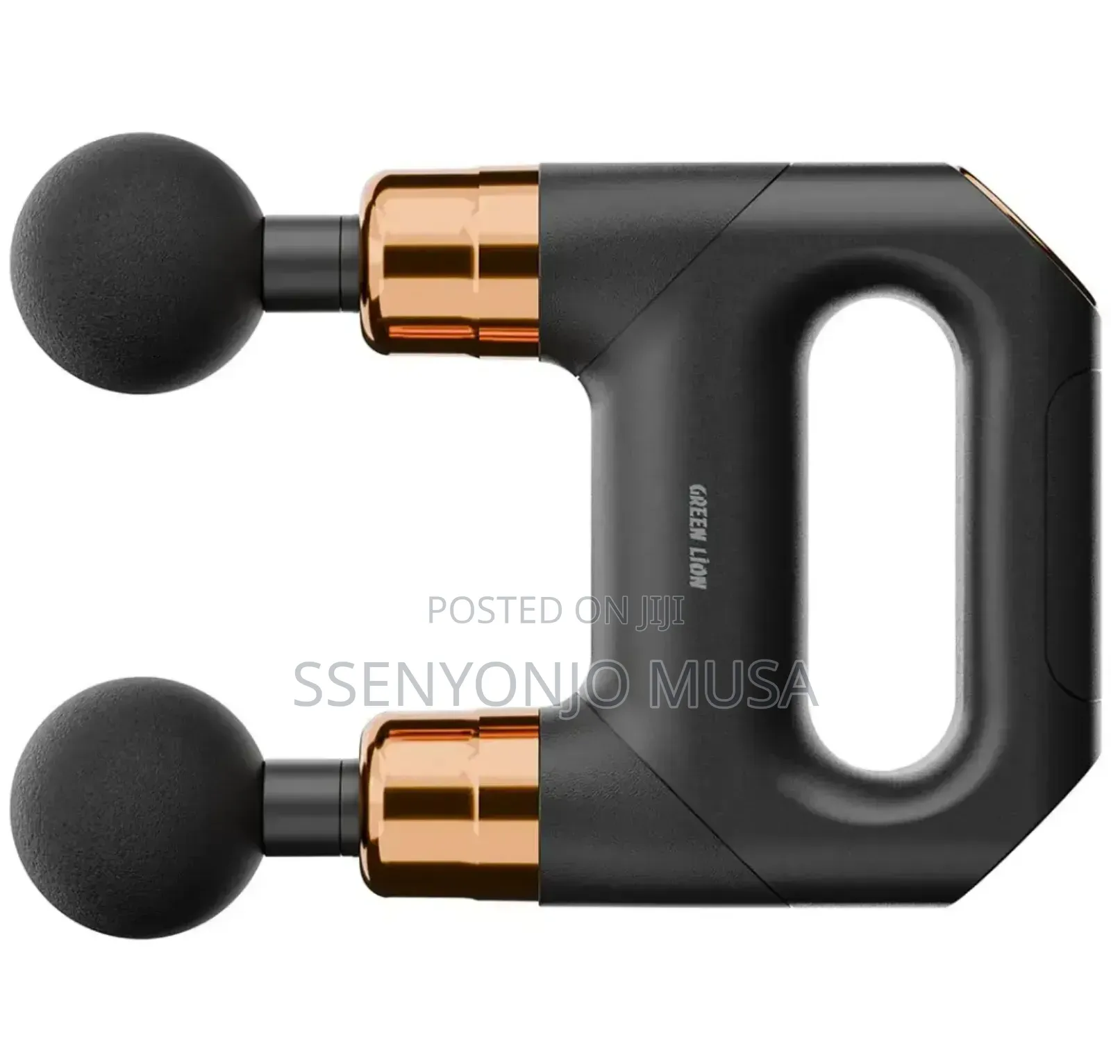 Green Lion Vibe Pro Dual Head Massage Gun With 6 Speed Levels – Black