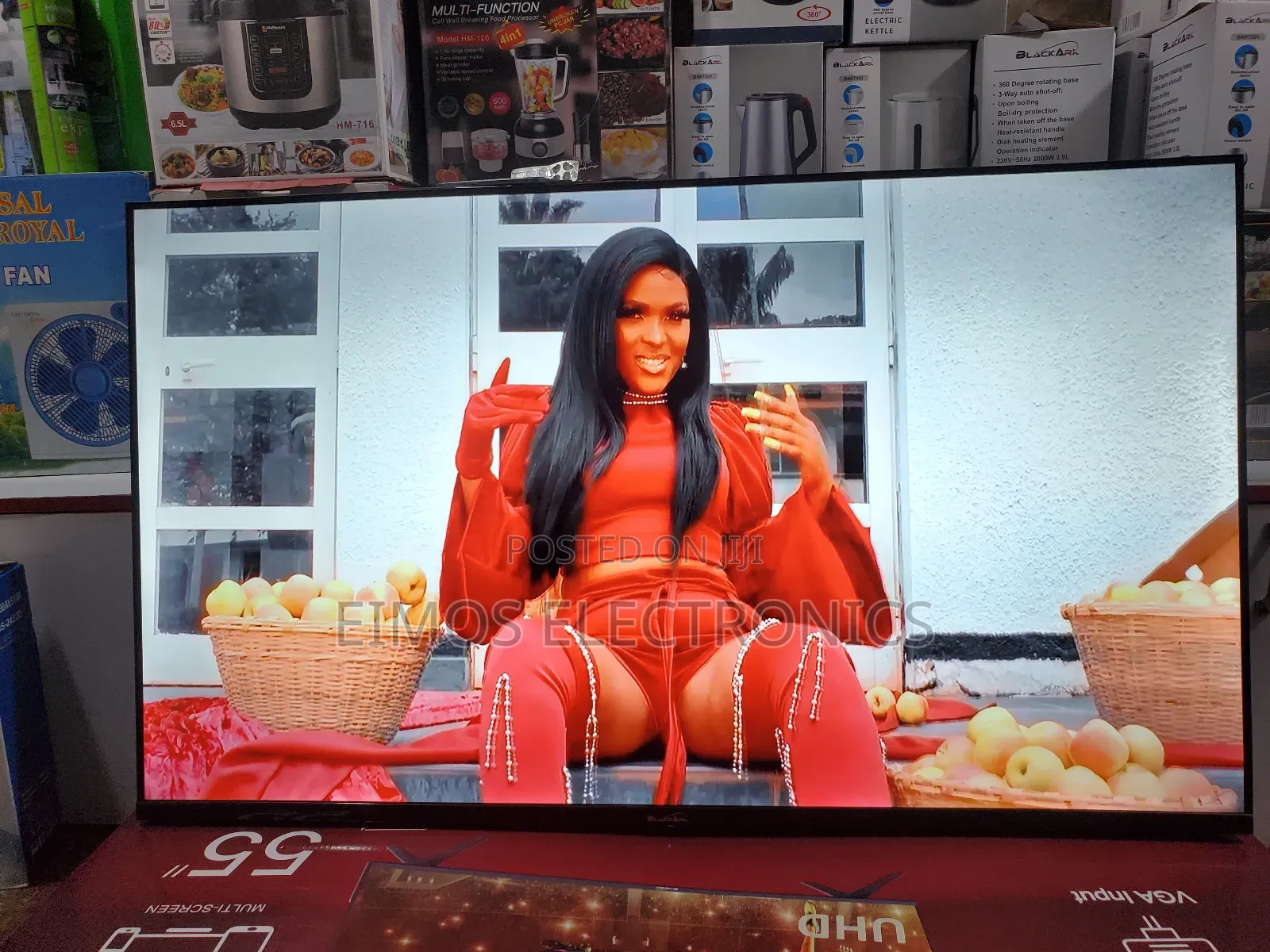 55 Inches Black Ark Smart Digital TVS
