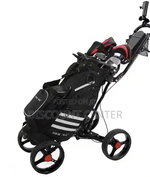 Golf Four Wheel Folding Plus Golf Bag