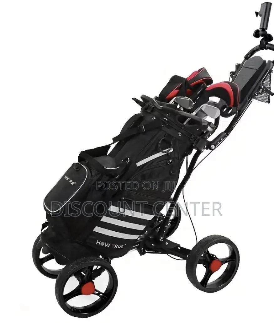 Golf Four Wheel Folding Plus Golf Bag