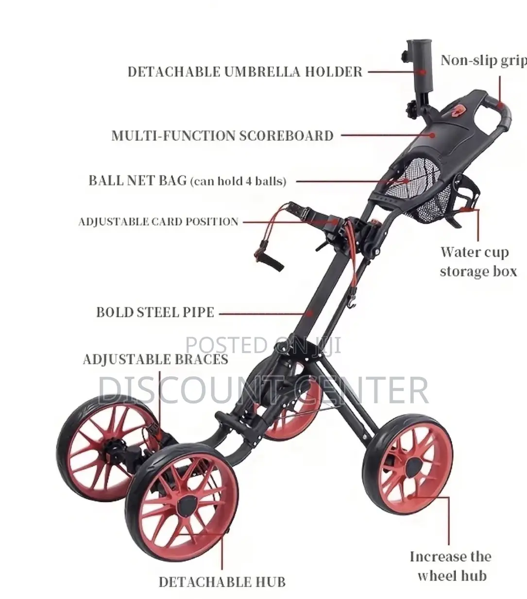 Golf Four Wheel Folding