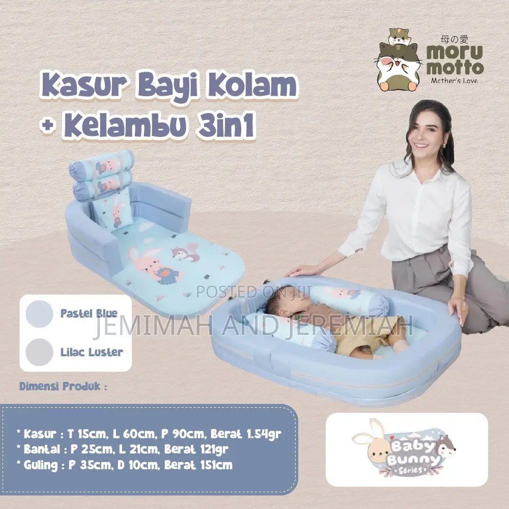 Baby Bed-Sofa Convertible With Net