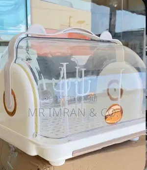 Portable Baby Bottle Drying Rack and Storage Organizer