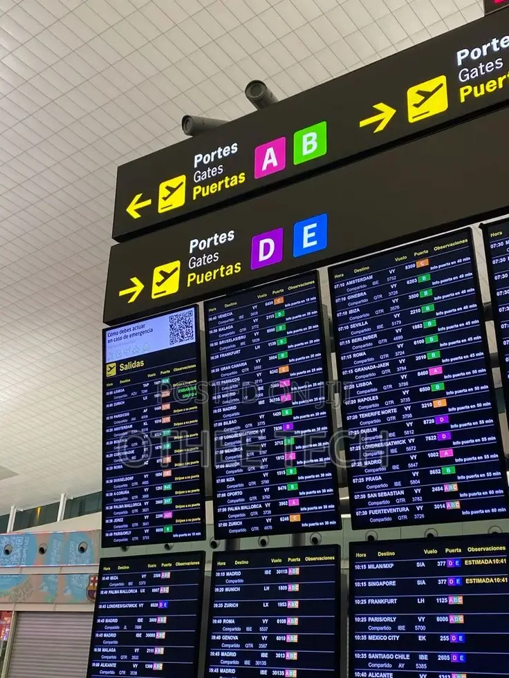 Airport Flight Information Displays (Fids)