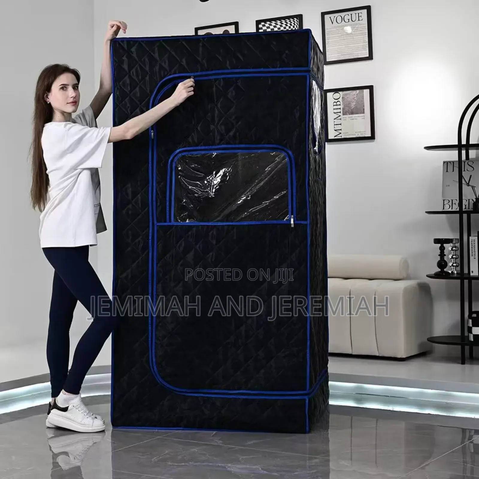 Assembled Home Sauna and Steam Box