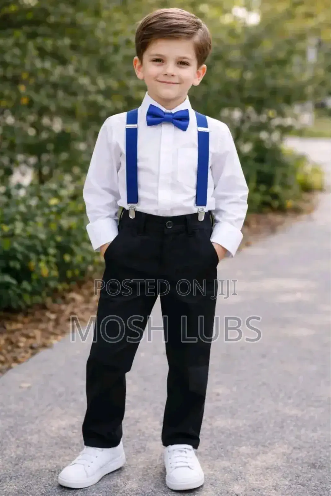 Clothing Set of {A Bowtie+ Suspender}