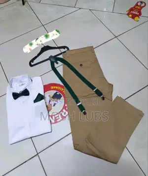 Pure White Tuxedo Shirts for Kids