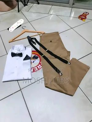 Pure White Tuxedo Shirts for Kids