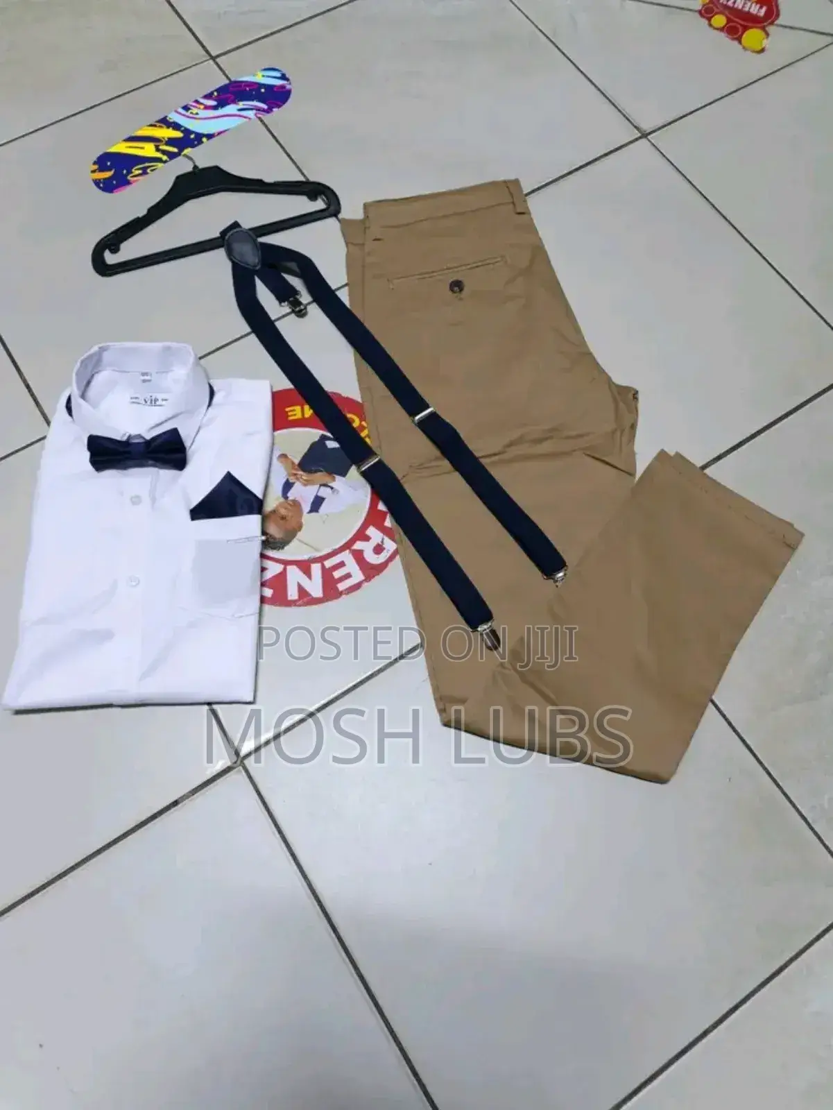 Pure White Tuxedo Shirts for Kids