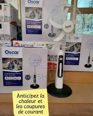 Oscar Solar Rechargeable Fan