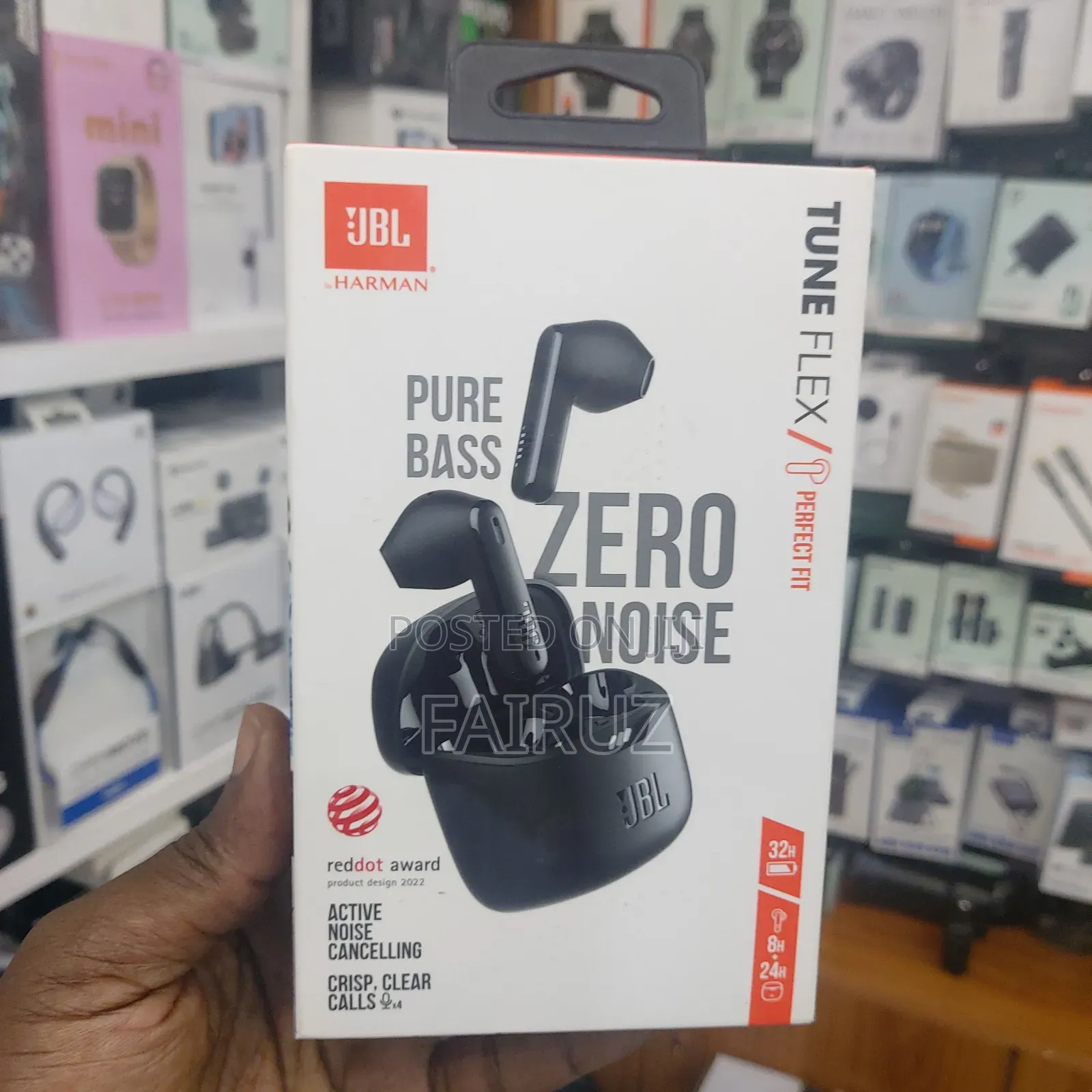 JBL Tune Flex Bluetooth Earphones