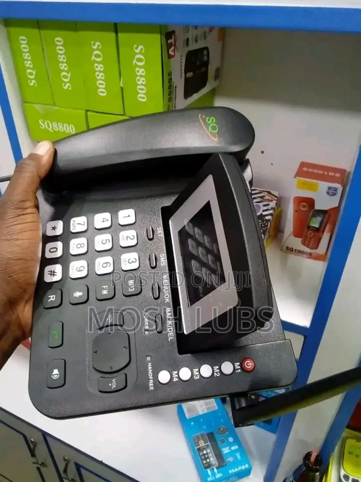 Curving Screen Landline/Call Box