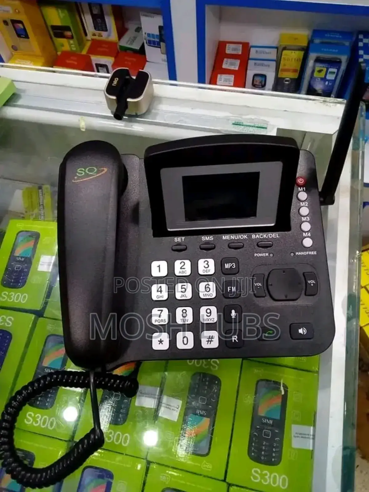 Curving Screen Landline/Call Box