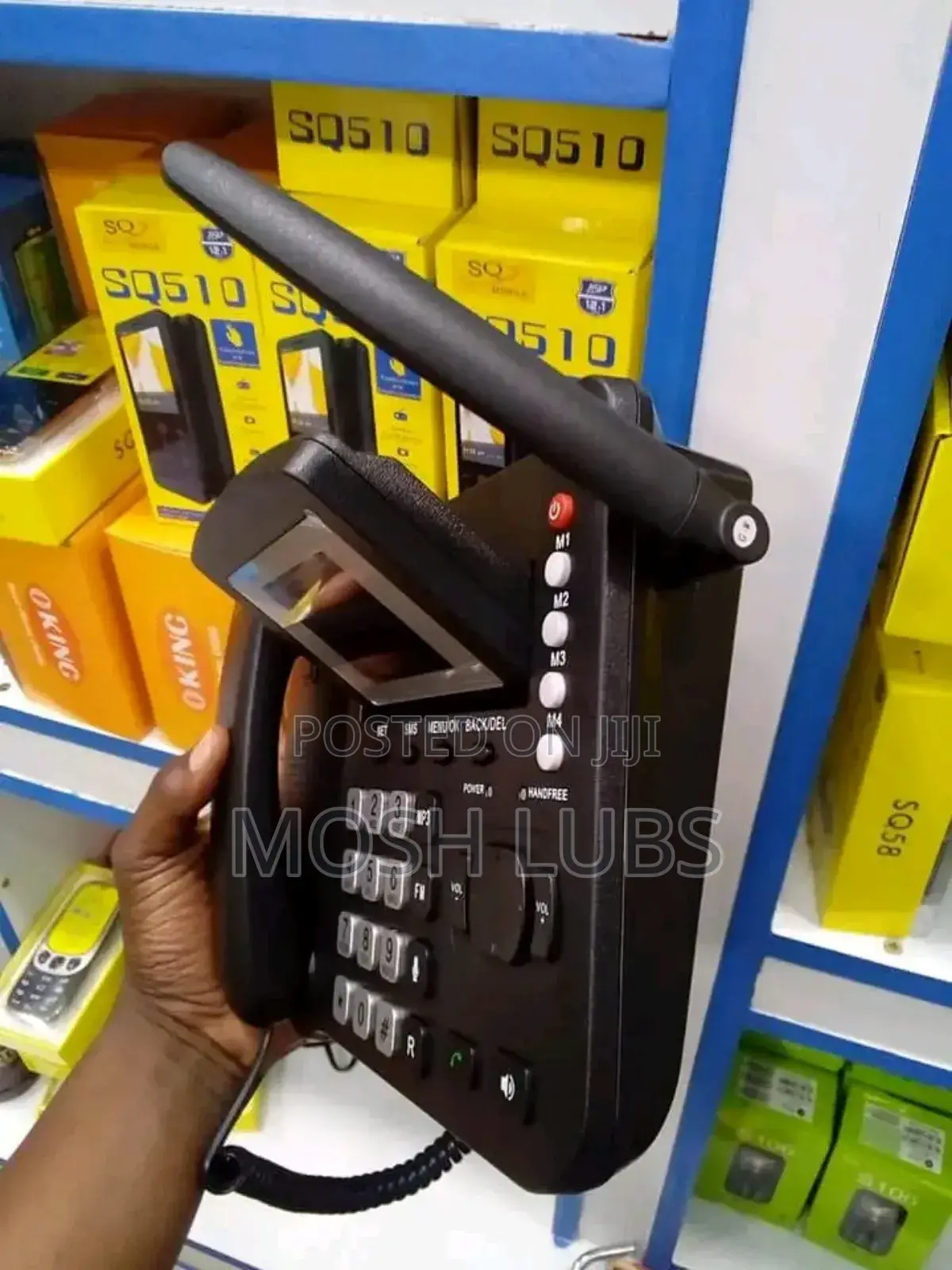 Curving Screen Landline/Call Box