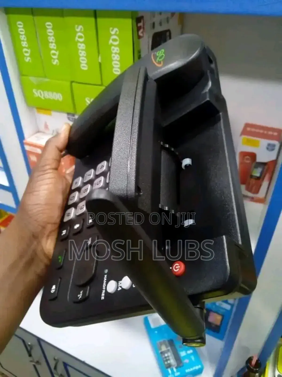 Curving Screen Landline/Call Box