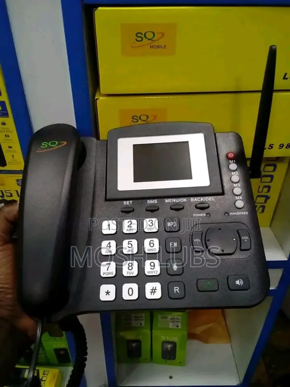 Curving Screen Landline/Call Box