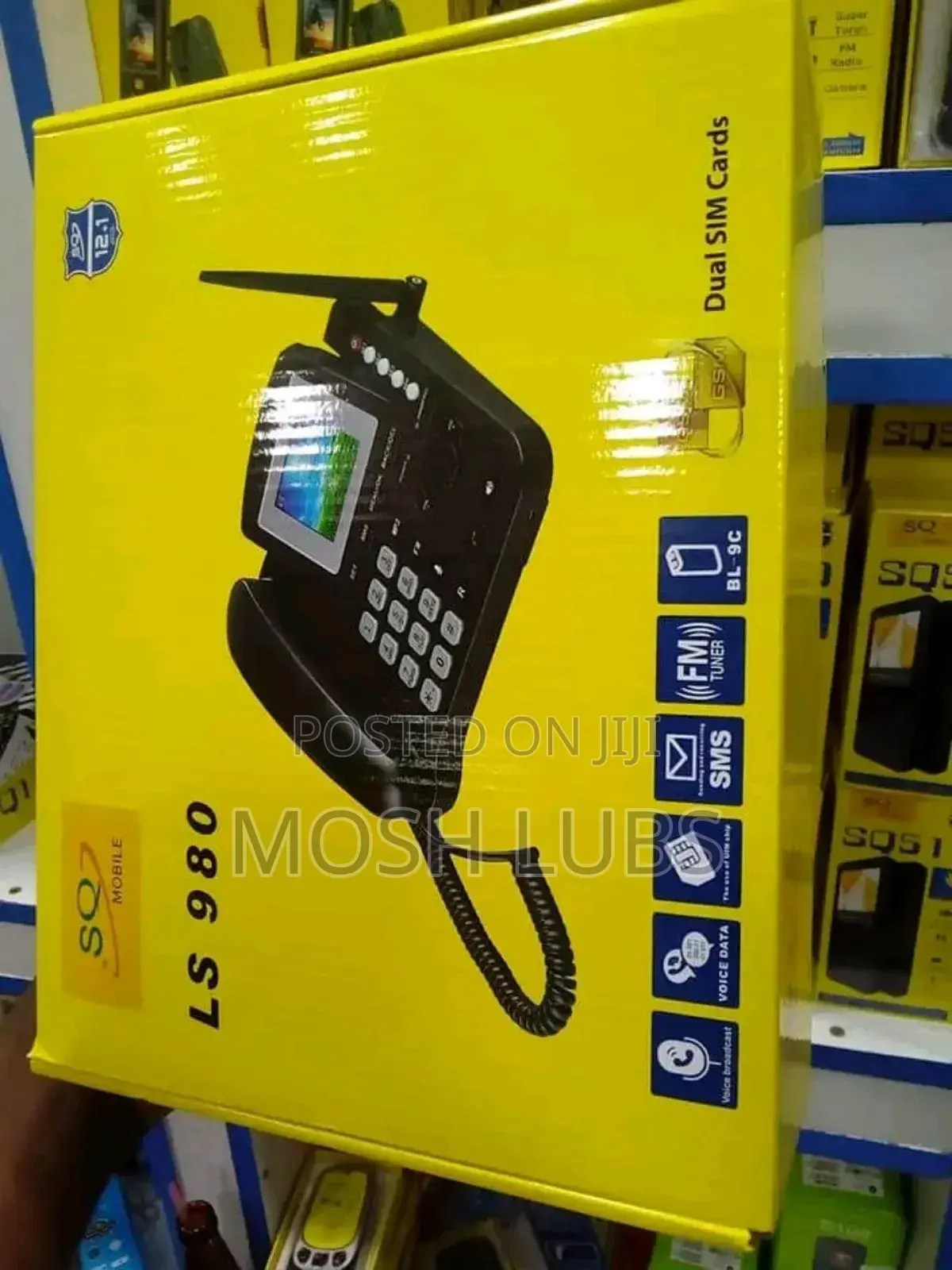 Curving Screen Landline/Call Box