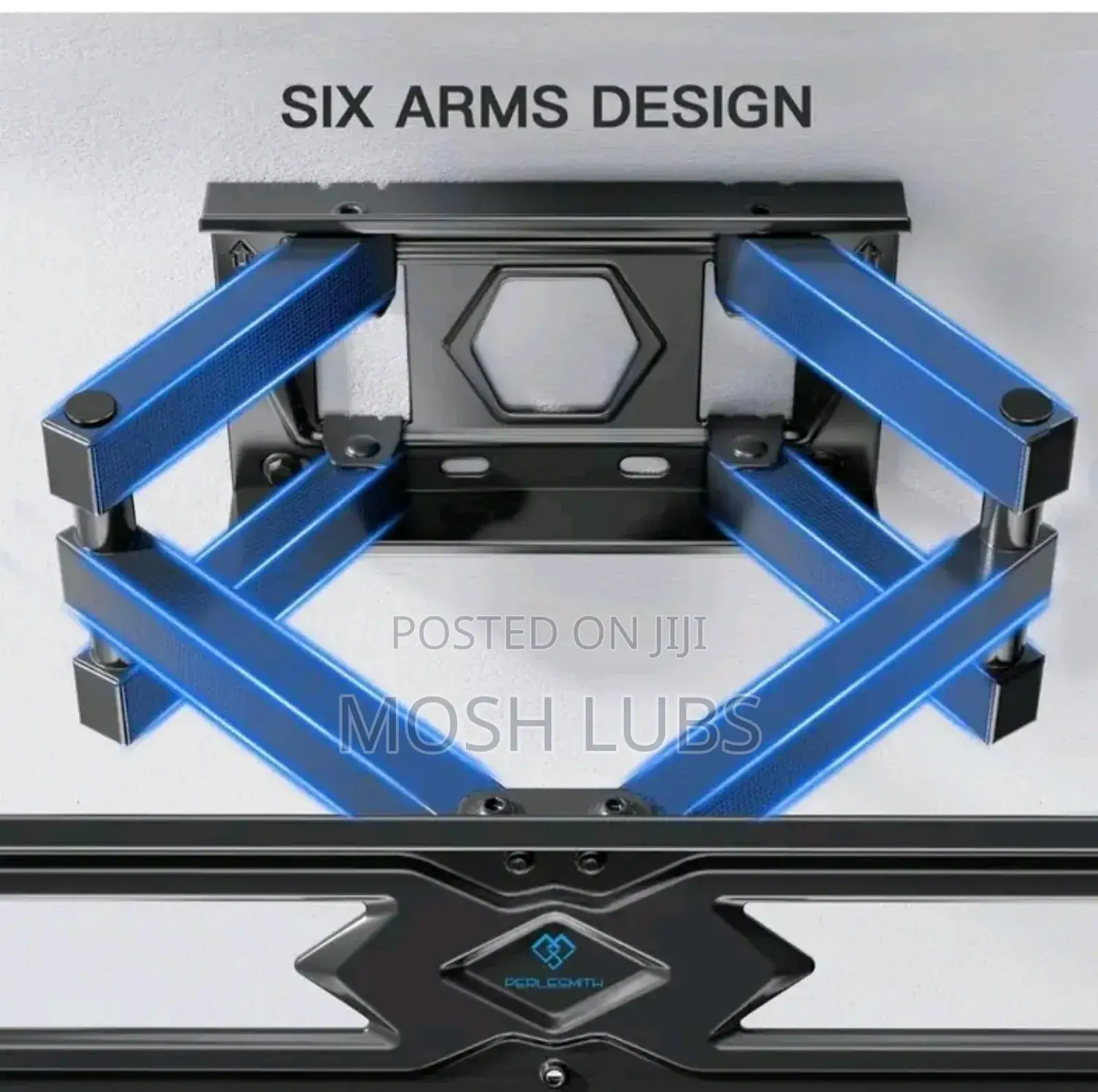 6 Arms Tv Wall Mount{360° Angle Rotation}