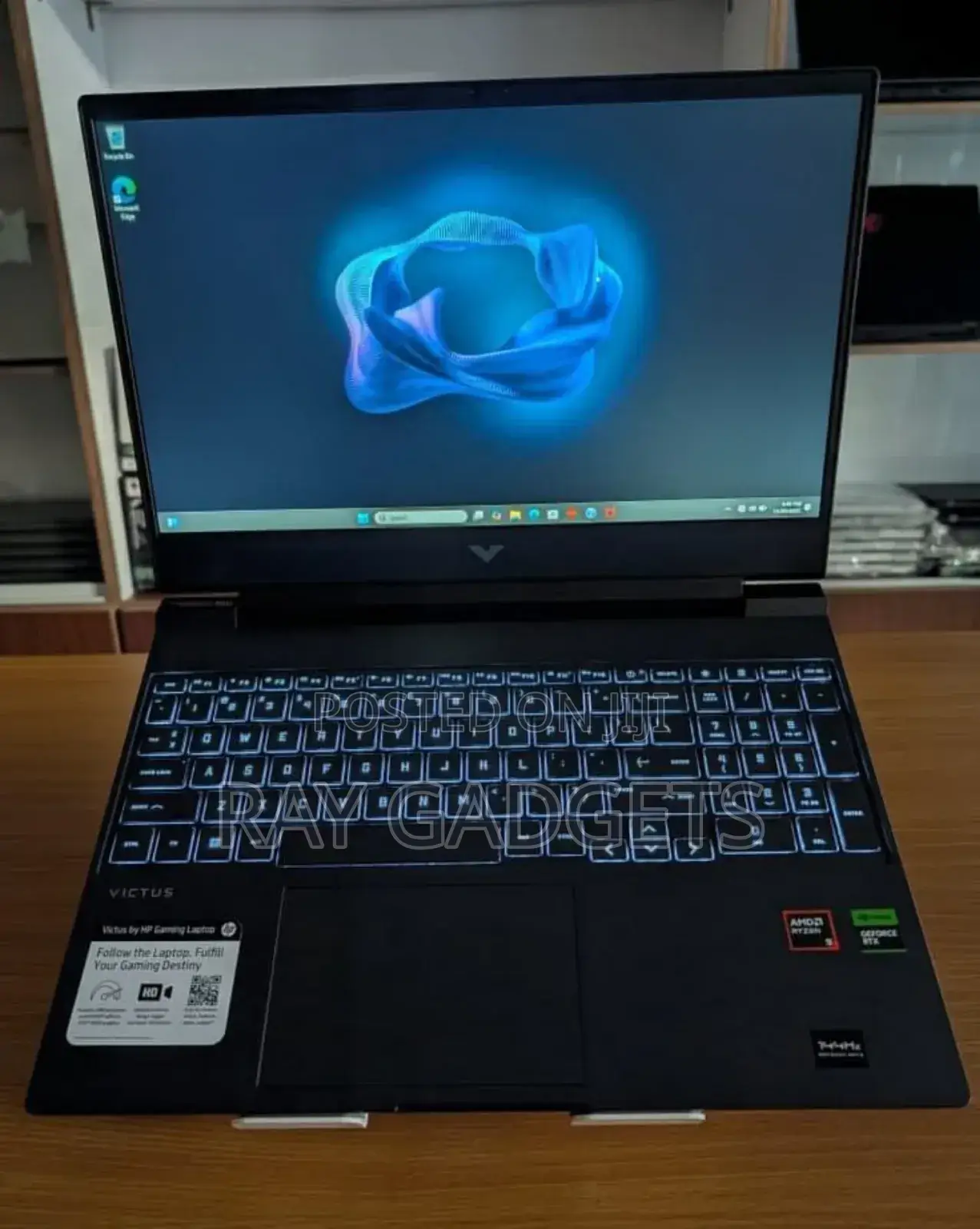 New Laptop HP Victus 15 16GB AMD Ryzen 5 SSD 512GB