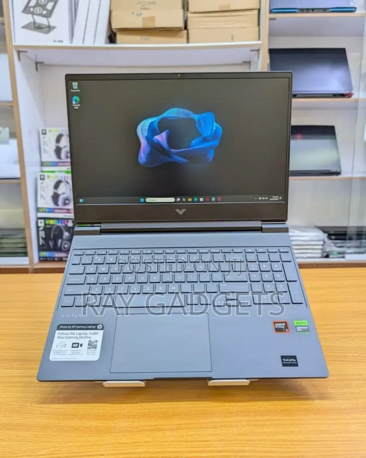 New Laptop HP Victus 15 16GB AMD Ryzen 5 SSD 512GB