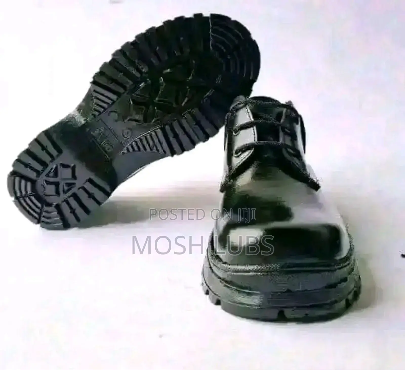 Kids Black School Shoes-Unisex