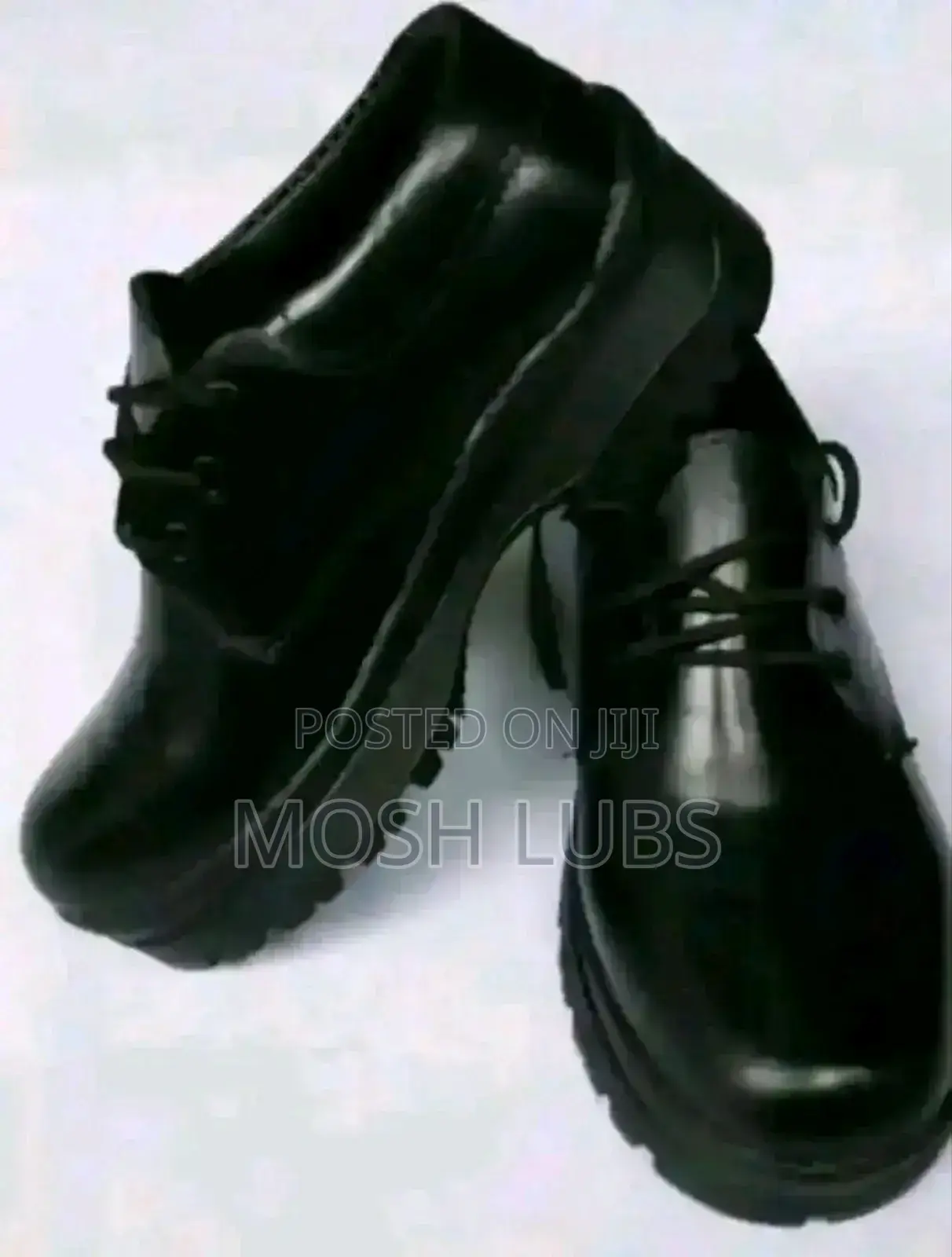 Kids Black School Shoes-Unisex