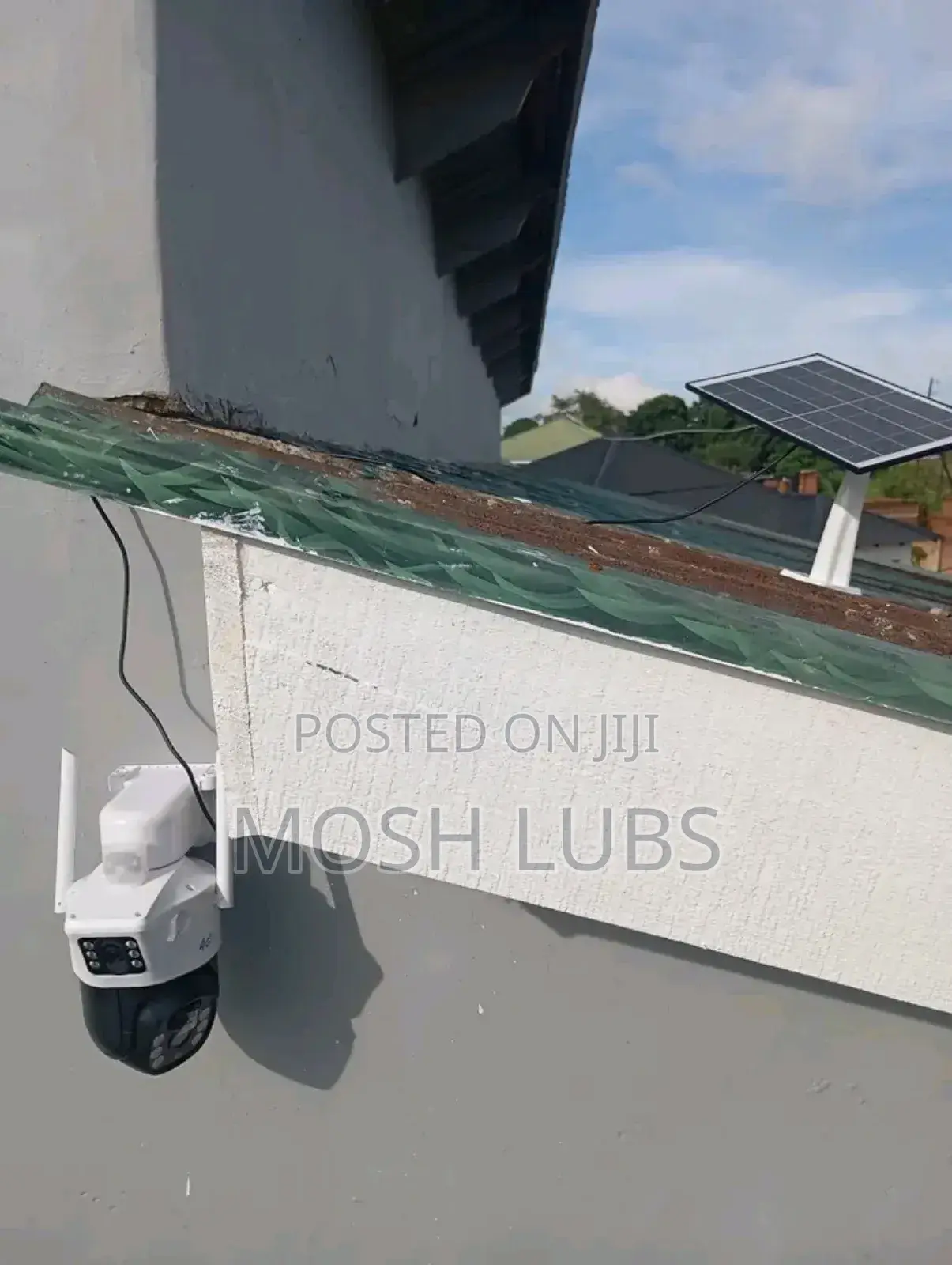 Indoor Outdoor Solar Led CCTV Camera With Night Vision