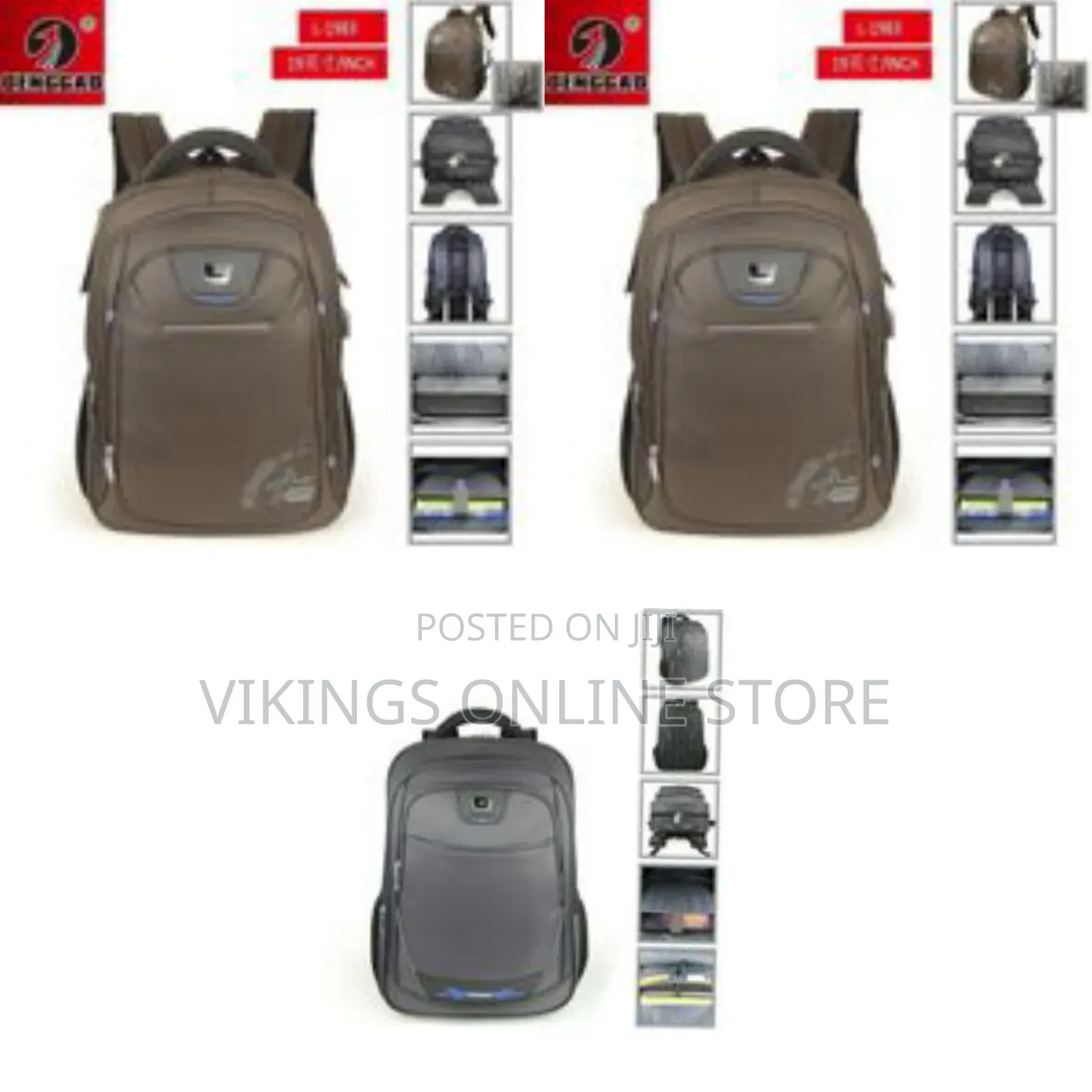 Denggao Anti Theft Travel Laptop Student Bookbag Backpack Bag19 Inc