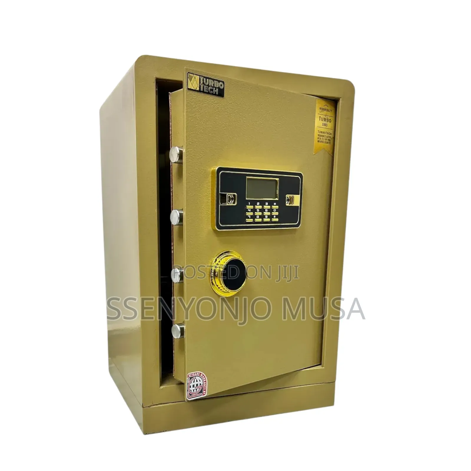 Electric Digital Safe Box Semi-armored With Keylock - Fire Resistant