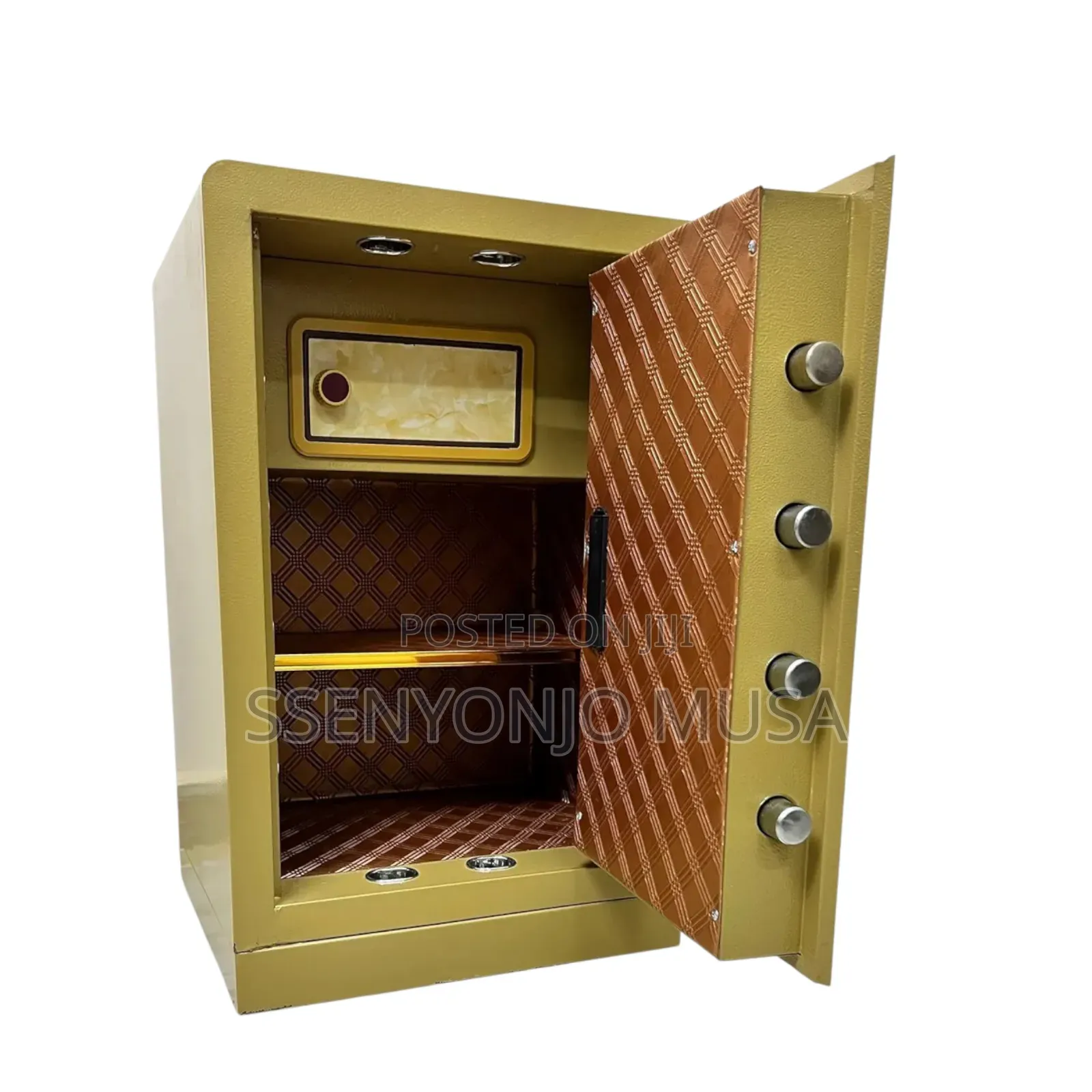 Electric Digital Safe Box Semi-armored With Keylock - Fire Resistant